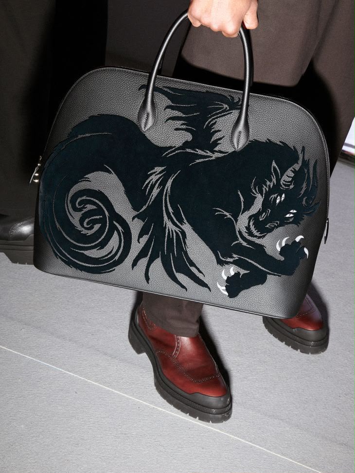 MEN'S MYTHICAL DRAGON - THE HERMÈS BOLIDE 1923 45 CHIMERA DRAGON