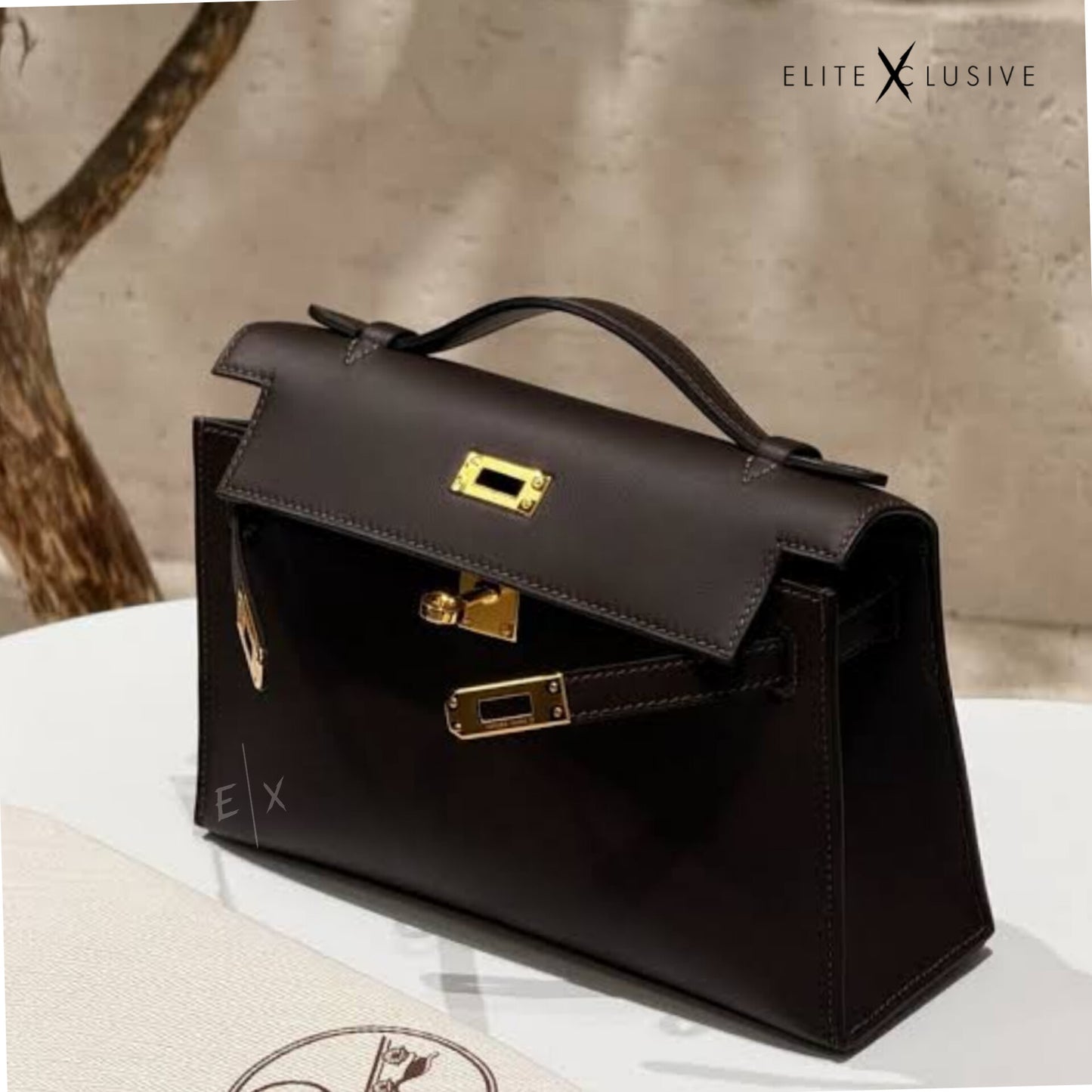 BAI BRUN - MINI KELLY POCHETTE  
