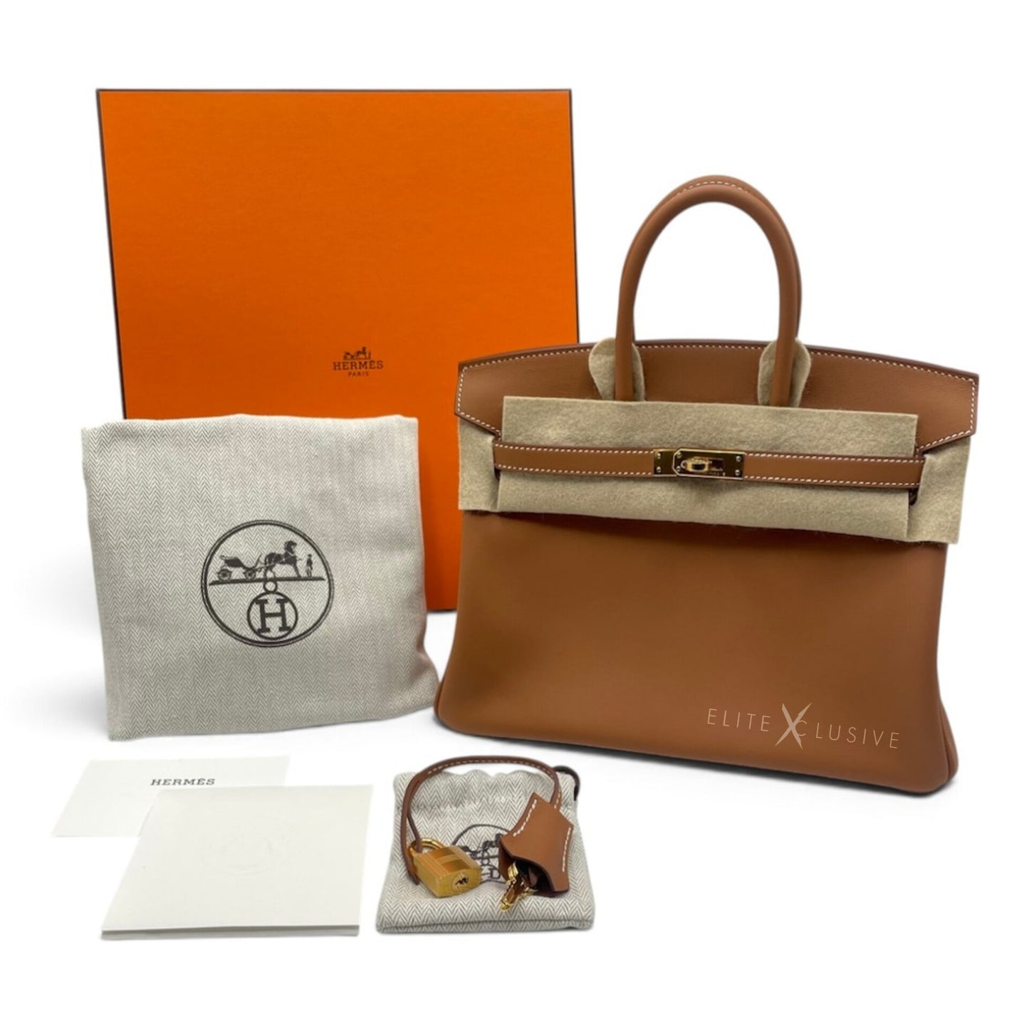 BIRKIN 25 GOLD ON GOLD