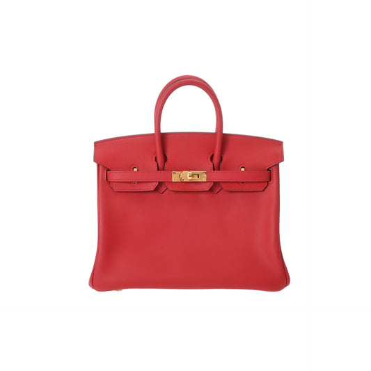 BIRKIN 25 VERMILION (Red)