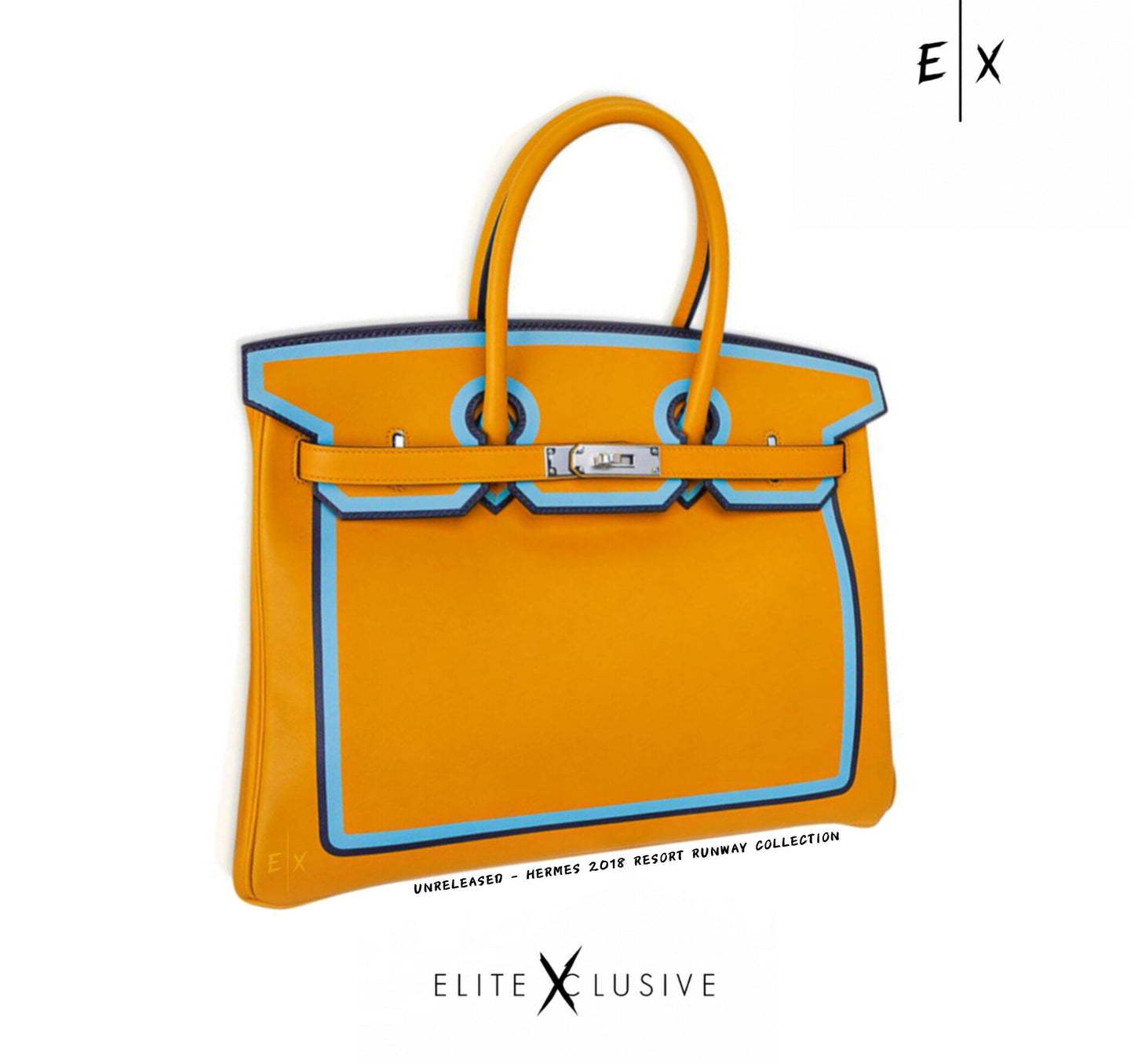 A HERMÈS 2018 RESORT RUNWAY COLLECTION - BIRKIN 35 (UNRELEASED)