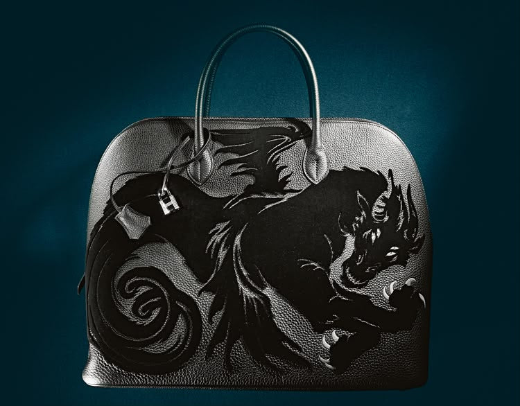 MEN'S MYTHICAL DRAGON - THE HERMÈS BOLIDE 1923 45 CHIMERA DRAGON