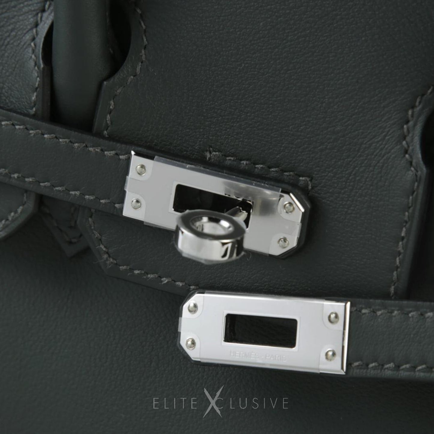 BIRKIN 25 VERT. FONCE