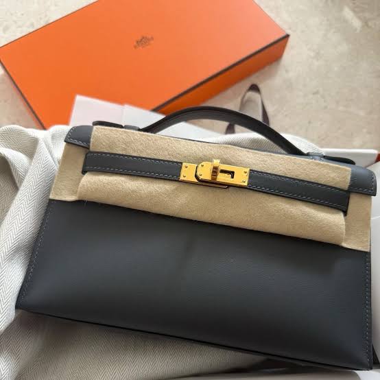 KELLY POCHETTE - GRIS MISTY
