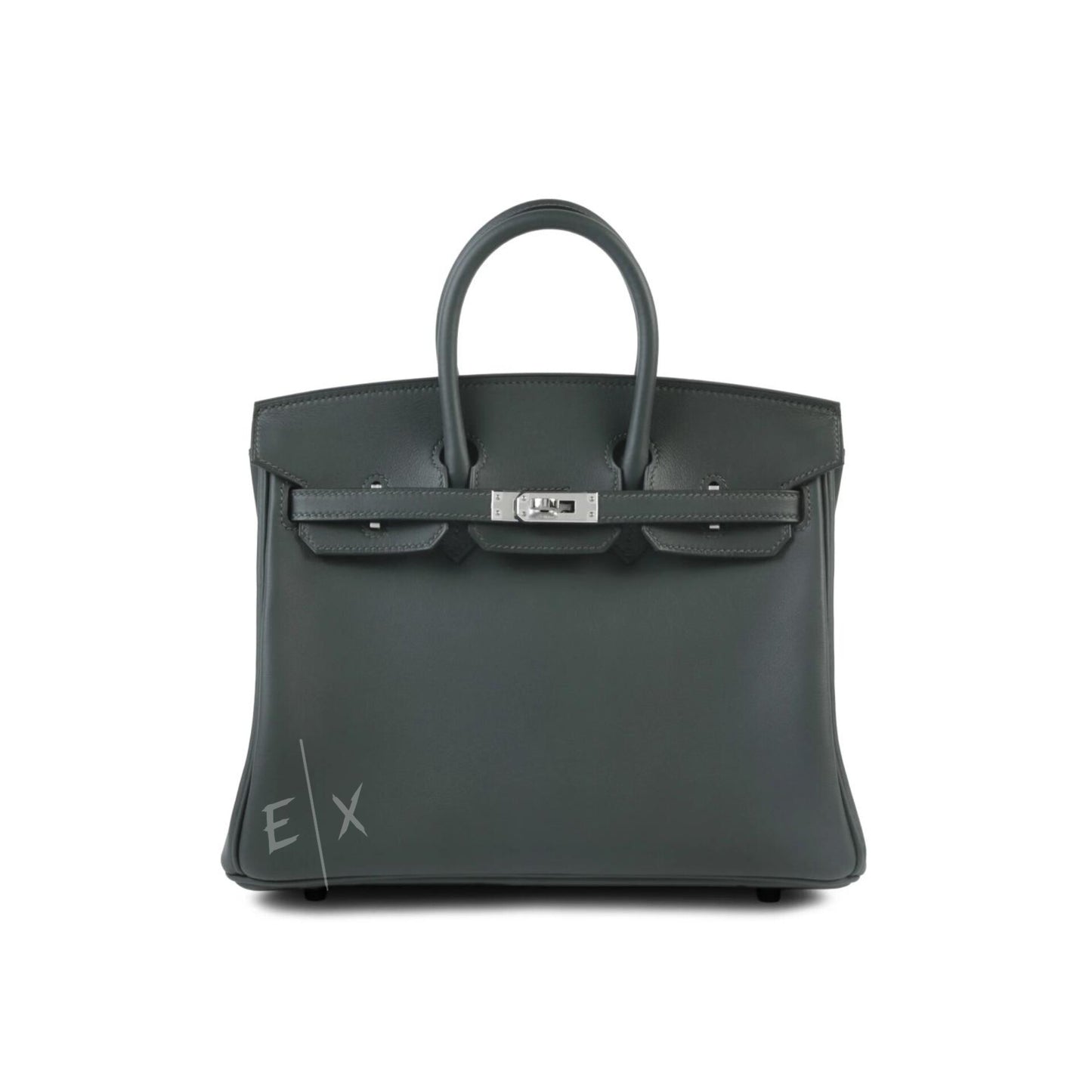 BIRKIN 25 VERT. FONCE