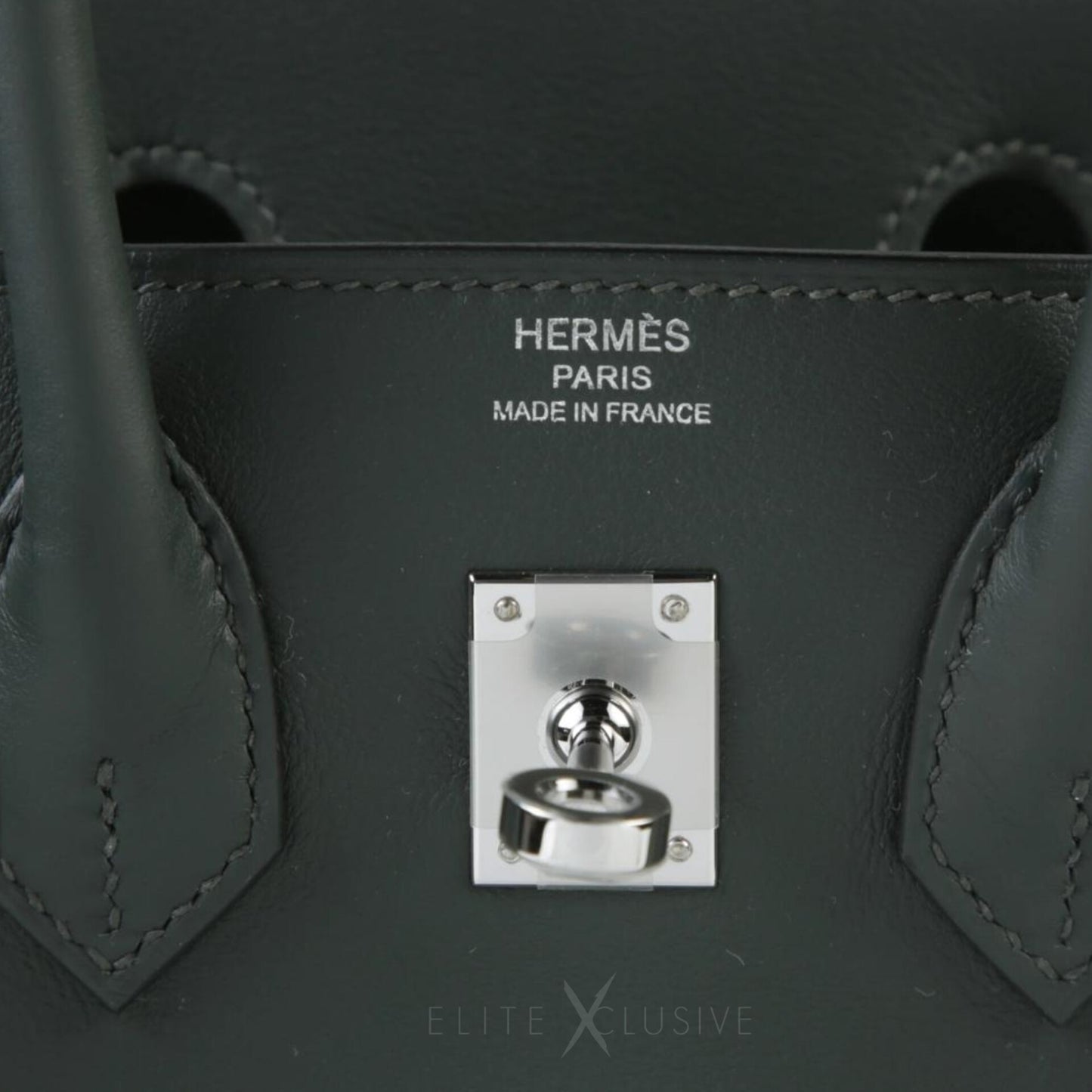 BIRKIN 25 VERT. FONCE